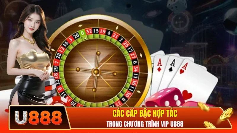 Các cấp bậc hợp tác trong chương trình VIP U888