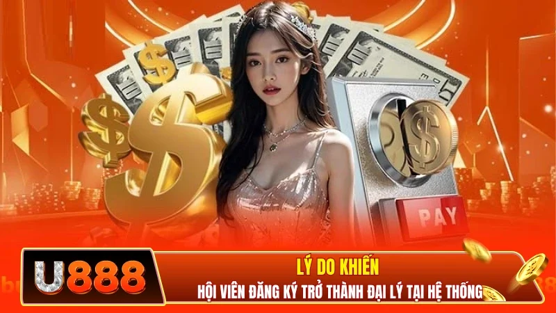 Lý do khiến hội viên đăng ký trở thành đại lý tại hệ thống